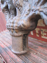 Load image into Gallery viewer, 19c SUPER ROYAL COLUMBIAN PRINTING PRESS ANTIQUE CAST IRON EAGLE COUNTERWEIGHT
