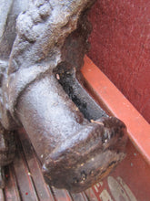 Load image into Gallery viewer, 19c SUPER ROYAL COLUMBIAN PRINTING PRESS ANTIQUE CAST IRON EAGLE COUNTERWEIGHT
