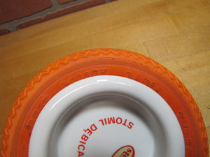 STOMIL 'BEST AMONG THE BEST' Radial Tyres Vintage Tire Advertising Sign Ashtray