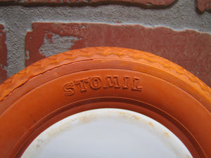 STOMIL 'BEST AMONG THE BEST' Radial Tyres Vintage Tire Advertising Sign Ashtray