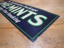 Load image into Gallery viewer, LIME-MINTS Original Old Candy Advertising Sign After eating - After Smoking
