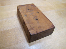 Load image into Gallery viewer, P.E. SHARPLESS COW TM Antique Penna Co Advertising Wooden Butter Pat Stamp Mold
