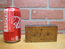 Load image into Gallery viewer, P.E. SHARPLESS COW TM Antique Penna Co Advertising Wooden Butter Pat Stamp Mold
