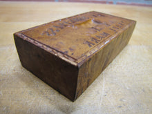 Load image into Gallery viewer, P.E. SHARPLESS COW TM Antique Penna Co Advertising Wooden Butter Pat Stamp Mold
