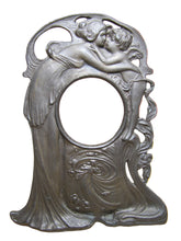 Load image into Gallery viewer, Cupid &amp; Psyche Antique Victorian Decorative Arts Pocket Watch Display Holder
