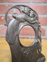 Load image into Gallery viewer, Cupid &amp; Psyche Antique Victorian Decorative Arts Pocket Watch Display Holder
