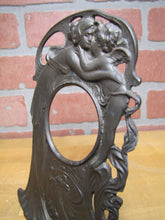 Load image into Gallery viewer, Cupid &amp; Psyche Antique Victorian Decorative Arts Pocket Watch Display Holder
