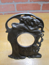 Load image into Gallery viewer, Cupid &amp; Psyche Antique Victorian Decorative Arts Pocket Watch Display Holder
