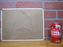 Load image into Gallery viewer, WINCHESTER WESTERN Sign Cowboy Horseback Rifle Old TOC Store Display Advertising
