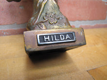 Load image into Gallery viewer, HILDA Antique Art Nouveau Beautiful Maiden Decorative Arts Statue Bust
