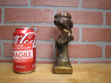 Load image into Gallery viewer, HILDA Antique Art Nouveau Beautiful Maiden Decorative Arts Statue Bust
