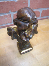Load image into Gallery viewer, HILDA Antique Art Nouveau Beautiful Maiden Decorative Arts Statue Bust
