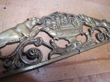 Load image into Gallery viewer, Tiger Jaguar Big Cat Antique Ornate Decorative Arts Figural Hardware Element
