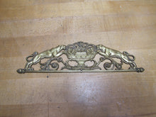 Load image into Gallery viewer, Tiger Jaguar Big Cat Antique Ornate Decorative Arts Figural Hardware Element
