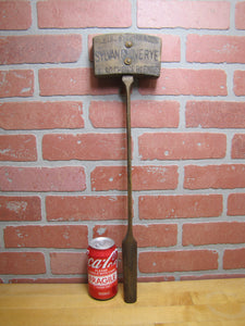 FLEISCHMANN & CO PERFECTION GIN SYLVAN GROVE RYE CINCINNATI Old Sign Bung Hammer