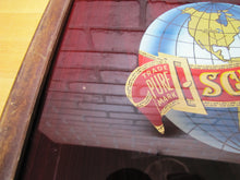 Load image into Gallery viewer, SCHLITZ ON DRAUGHT Old Reverse on Glass Sign Pre-Prohibition Beer Advertising
