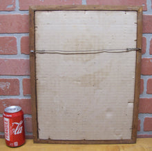 Load image into Gallery viewer, SCHLITZ ON DRAUGHT Old Reverse on Glass Sign Pre-Prohibition Beer Advertising
