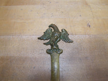 Load image into Gallery viewer, RASSELER'S LANDSCAPING Old Bronze EAGLE Ornate Advertising Letter Opener

