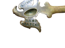 Load image into Gallery viewer, RASSELER'S LANDSCAPING Old Bronze EAGLE Ornate Advertising Letter Opener
