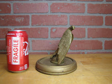 Load image into Gallery viewer, EAGLE Old Figural Bird Topper Finial Wooden Base Ornate Decorative Arts Statue
