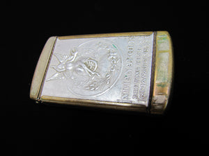 INDIANPOLIS BREWING Co INDIANA Antique Advertising Match Safe Progress Brand