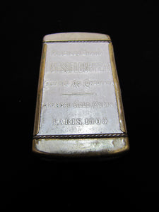 INDIANPOLIS BREWING Co INDIANA Antique Advertising Match Safe Progress Brand