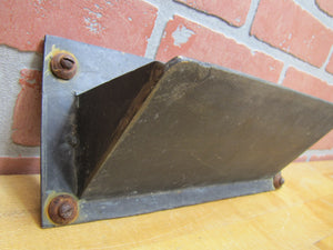 PAPERS Old Brass Mail News Paper Slot Architectural Building Hardware Element