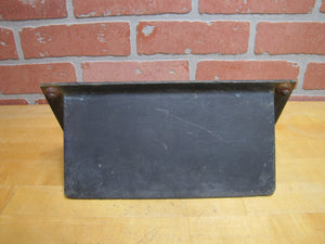 PAPERS Old Brass Mail News Paper Slot Architectural Building Hardware Element