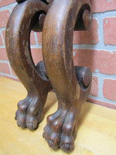 Load image into Gallery viewer, Gargoyle Monster Griffin Beasts Devil Dogs Antique Wooden Salvage Hardware
