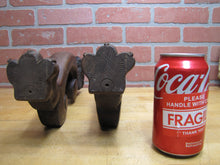 Load image into Gallery viewer, Gargoyle Monster Griffin Beasts Devil Dogs Antique Wooden Salvage Hardware
