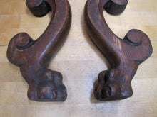 Load image into Gallery viewer, Gargoyle Monster Griffin Beasts Devil Dogs Antique Wooden Salvage Hardware
