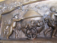 Load image into Gallery viewer, MURPHY VARNISHES 19c Victorian Advertising Plaque Sign Exquisite Cherubs Ornate

