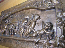 Load image into Gallery viewer, MURPHY VARNISHES 19c Victorian Advertising Plaque Sign Exquisite Cherubs Ornate
