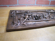 Load image into Gallery viewer, MURPHY VARNISHES 19c Victorian Advertising Plaque Sign Exquisite Cherubs Ornate
