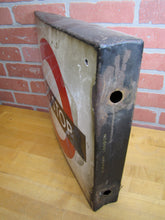 Load image into Gallery viewer, BUS STOP Original Old Porcelain Double Sided Sign Burnham London Transporation
