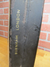 Load image into Gallery viewer, BUS STOP Original Old Porcelain Double Sided Sign Burnham London Transporation
