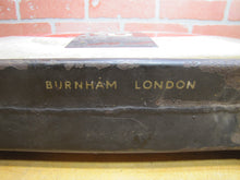 Load image into Gallery viewer, BUS STOP Original Old Porcelain Double Sided Sign Burnham London Transporation
