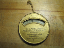 Load image into Gallery viewer, WILLIAMS ARTIFICIAL LIMB Co PHILADELPHIA Original Old Advertising Thermometer
