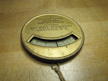 Load image into Gallery viewer, WILLIAMS ARTIFICIAL LIMB Co PHILADELPHIA Original Old Advertising Thermometer
