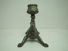 Load image into Gallery viewer, Beast Monster Antique Figural Chamberstick Candlestick Meriden Co Silver Plate
