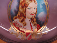 Load image into Gallery viewer, ROYALIST Antique CIGAR Advertising Glass Change Receiver Tray BRUNHOFF MFG OHIO
