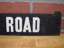 Load image into Gallery viewer, GUN HILL ROAD Orig Old Double Sided Metal Subway Street Stop Sign Bronx New York
