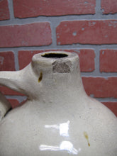 Load image into Gallery viewer, LEIGH &amp; COOK PRINCETON NJ Old Stoneware Advertising Jug Grocery Store Sign Ad
