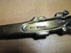 OZARK REPTILE GARDEN Original Old Alligator Letter Opener Page Turner Pat Pend