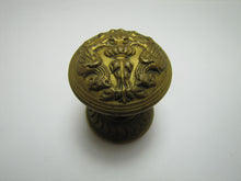 Load image into Gallery viewer, GRIFFINS MONSTERS BEASTS Antique Decorative Arts Brass Bronze Ornate Paperweight
