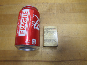 I EAT FRED STEIGER'S BOLOGNAS BROOKLYN NY Old Advertising Matchbook Holder