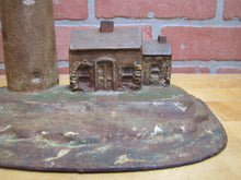 Load image into Gallery viewer, Lighthouse Keepers House Old Cast Iron Nautical Doorstop Decorative Arts Statue
