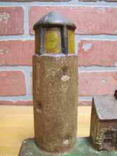 Load image into Gallery viewer, Lighthouse Keepers House Old Cast Iron Nautical Doorstop Decorative Arts Statue
