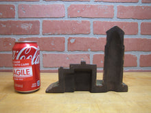 Load image into Gallery viewer, Lighthouse Keepers House Old Cast Iron Nautical Doorstop Decorative Arts Statue

