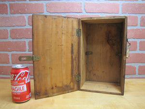 SUNSHINE PURE ETHYL ALCOHOL FOR NON-BEVERAGE USE Prohibition Era Wooden Ad Box